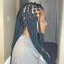 Shoulder length Tribal braids with HAIR INCLUDED