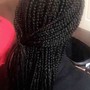 med knotless Braids