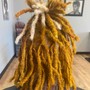 Loc Maintenance (crochet for plentiful or new growth of more than 3 in.