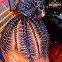 Retwist and style wash included