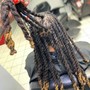 Loc detox bath, cleanse, retwist &amp; simple style