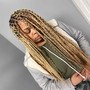 Crochet Braids SEW-IN with LEAVEOUT