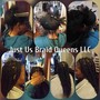 Medium Box Braids ($50.00 deposit)