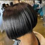 Silk press 1-3 inch (SHORT)!!!! HAIR ONLY (Natural Hair Only)