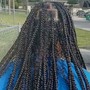 Loc Style with hair added