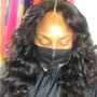 Lace closure MAINTENANCE with styling )