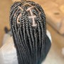 Cornrows with Design/ Box braids (Men's)