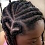 med knotless Braids