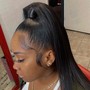 Partial Sew In (weave leave out )