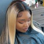 Partial Sew In (weave leave out )