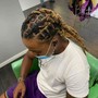 (Long Locs )Wash Retwist and Style