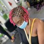 Styling Dreads With Weave (No wash Or Wash) Retwist &Styled