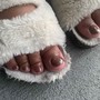 Acrylic Big toes ( pedicure Not Included)