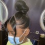 Feed in ponytail