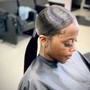 Small Knotless Individual Braids