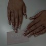 Hand drawn art (two nails)