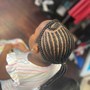 Baby Girl Knotless (under 5 years)