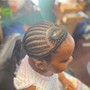 Baby Girl Knotless (under 5 years)