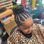 Flat Twists Large -Ponytail