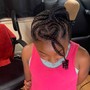 Kid's natural hair style