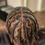 Cornrows (more than 5)