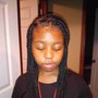 Individual Knotless Medium Braids