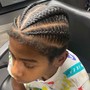 Men braid style and wash