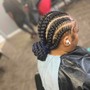 4 Feed in braids