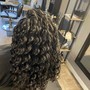 wash and deep conditioning