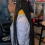 Knotless Braids (100% human hair)