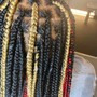 Jumbo Knotless Box Braids