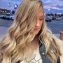 Full head of Babylights/Foilage special technique  (very low maintenance look)with tone +cut