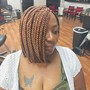 Curly Ends to Individual Braids