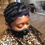 Shampoo and Style short cut