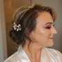 Prom Makeup Application, Updo