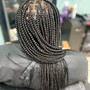 Medium Knotless  Braids