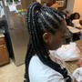 Feed in braids