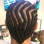 Feed in braids