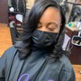 Sew in with closure