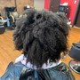 Shampoo style Relaxed Hair