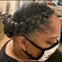 2 to 3 Feed -In Braids