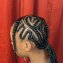 Tribal braids Small