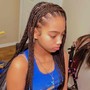 Knotless/box braids(hair not included )