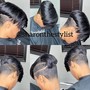 Cut & Relaxer on Undercut Only