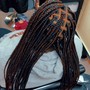 Large Knotless Braids