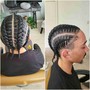 Cornrows natural hair