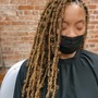 Deposit for Knotless Braids w/hair provided by salon