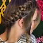 Deposit for Knotless Braids w/hair provided by salon