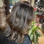 Shampoo and blowdry - short hair (above shoulders)