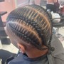 Loc Style mid back lenght